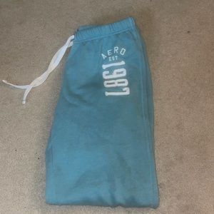Teal Aero Sweatpants